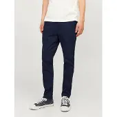 Jack & Jones Chinobyxa 'JPSTMarco JJDave' marinblå