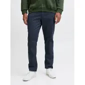 Jack & jones Plus Chinobyxa 'JPSTMarco JJDave' marinblå