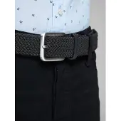 Jack & Jones Bälte 'Spring' svart / silver