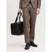 Jack & Jones Pressveckad byxa 'JPRSolaris' brun