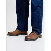 Jack & Jones Boots med snörning 'JFWCranfield' mörkbrun / honung