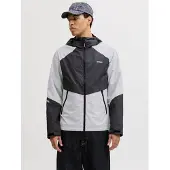 Jack & Jones Övergångsjacka 'JCOCLUB' grafit / ljusgrå
