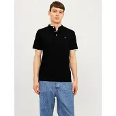 Jack & Jones T-shirt 'JJEPAULOS' svart / vit