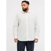 Jack & Jones Breeze Linen Plus Size Skjorta Med Långa ärmar