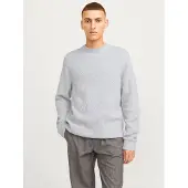 Jack & Jones Milano Stitch Bomull Herr Grå Sweatshirt