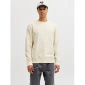 Jack & Jones Sweatshirt 'JJEDOVER' off-white