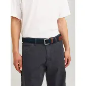 Jack & Jones Bälte blå / brun / silver