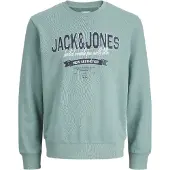 Jack & Jones Junior Sweatshirt opal / mörkblå / vit