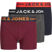 Jack & Jones Boxershorts - 3-pack - Jaclichfield - Dark Grey Mel - - 14 år (164) - Boxershorts