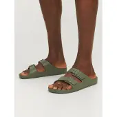 Jack & Jones Pantolette 'JFWCroxton' mörkgrön