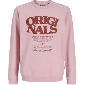 Jack & jones Junior Sweatshirt rosa / rubinröd