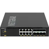 Netgear M4350 Series M4350-8X8F - Switch - L3 - Administrerad - 8 x 10/100/1000/2.5G/5G/10GBase-T + 8 x 1 Gigabit / 10 Gigabit SFP+ - främre till bakre luftflöde - rackmonterbar