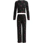 Imily Bela Pyjamas blandade färger / svart