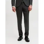 Jack & Jones Pressveckad byxa 'JPRFranco' svart