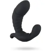 You2Toys - uppblåsbar vibrator med fjärrkontroll - svart