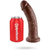 King Cock 8" dildo (20 cm, brun)
