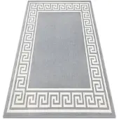 Rugsx Matta BCF Morad GREK grekisk - grå 200x300 cm