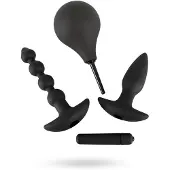 Black Velvets - analvibrator set - 4 delar