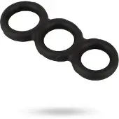 Erecto - penisring set trippel - svart