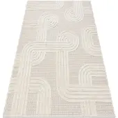 Rugsx Matta SANTO SISAL 1001 geometrisk vit 160x220 cm