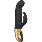 Dorcel G-stormer - uppladdningsbar, stötande vibrator med klitorisklav (svart)