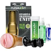 Fleshlight - onanitränare set - 5 delar - masturbator sexleksak