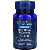 Life Extension , Florassist, Daglig Tarmregulering, 30 Vegetariska Kapslar