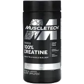 Muscletech , Platinum 100% Kreatin, 100 Veggie Kapslar (1.25 g per Kapsel)