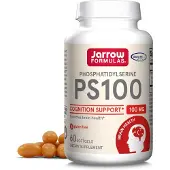 Jarrow Formulas , PS100, Fosfatidylserin, 100 mg, 60 Mjuka Gel