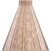 Rugsx Löpare anti-halk RAMA gum beige 67cm 67x200 cm