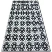 Rugsx Matta LISBOA 27206/356 Flowers Grey 80x150 cm
