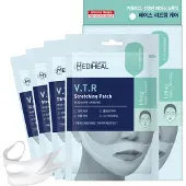 Mediheal VTR Stretching Patch (4 st) – Ansiktslyftande och konturerande plåster för fast ansiktslinje, 23 ml × 4