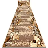 Rugsx Löpare BCF SZLACZEK beige 150 cm 150x100 cm