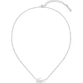 Lacoste Crocodile Women's rostfritt stl hnge halsband (modell: 2040043)