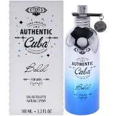 Cuba Authentic Bold by for Men - 3,3 oz EDT Spray