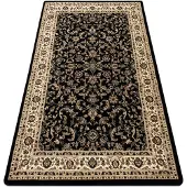 Rugsx Matta ROYAL ADR design 1745 svart 250x350 cm