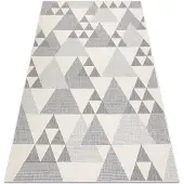 Rugsx Matta SPRING 20409662 triangles sisal, ögla - kräm 200x290 cm