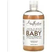 Shea Moisture SheaMoisture, Baby Wash & Shampoo, 100% Virgin Coconut Oil, 13 fl oz (384 ml)