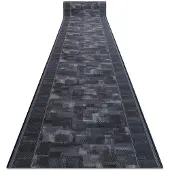 Rugsx Löpare anti-halk TRIBE antracit 80cm 80x100 cm