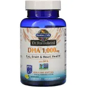 Elämän puutarha,Garden of Life , Dr. Formulerad DHA plus DPA, Citrus, 1 000 mg, 30 Myggburkar