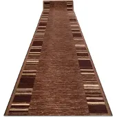 Rugsx Löpare anti-halk ADAGIO gum brun 133x690 cm