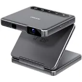 Aurzen ZIP Tri-Fold Portable Mini Projector (Gray)