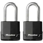 Master Lock M515xtlh Magnum tungt hngls med Key 2 Pack Keyed-Alike Black