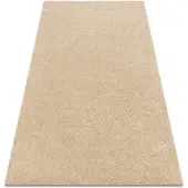 Rugsx Matta BUENOS 6652 shaggy vanlig, enfärgad kräm 80x150 cm