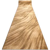 Rugsx Löpare KARMEL FRYZ - SAKA beige 100 cm 100x140 cm