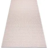 Rugsx Matta FLAT 48603/526 Eyelets - grädde rosa 200x290 cm