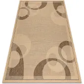 Rugsx MATTA SISAL FLOORLUX 20078 mais / kaffee 200x290 cm
