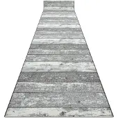 Rugsx Löpare anti-halk 67 cm Trä, styrelse grå 67x610 cm