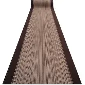 Rugsx Löpare anti-halk CARNABY brun 67cm 67x800 cm