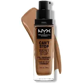 Nyx Can't Stop Won't Stop Warm Honey heltäckande foundation 30 ml